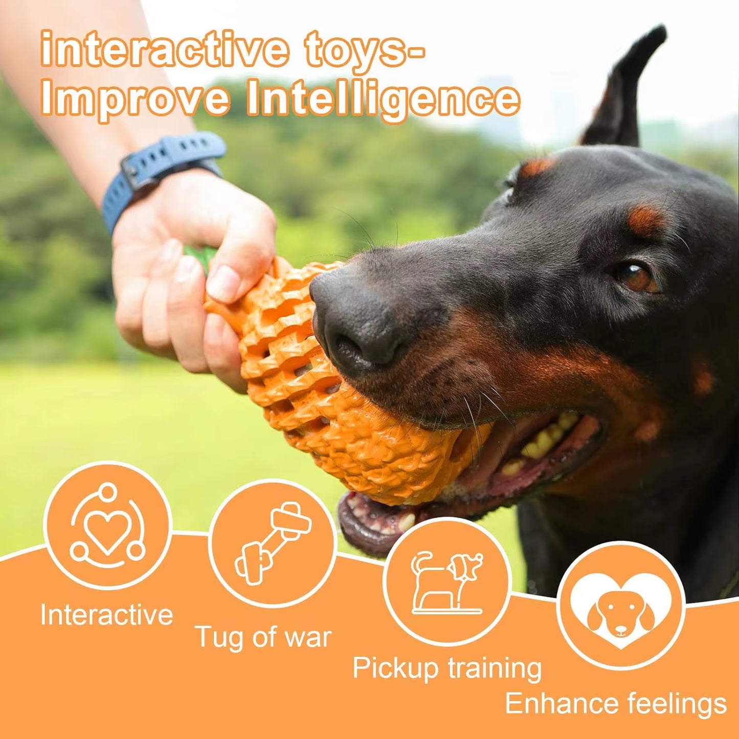 Dog Toys for Dogs Pineapple Dog Chew Toys for Aggressive Chewers Indestructible Dog Toys for Aggressive Chewers Dog Toys for Agg